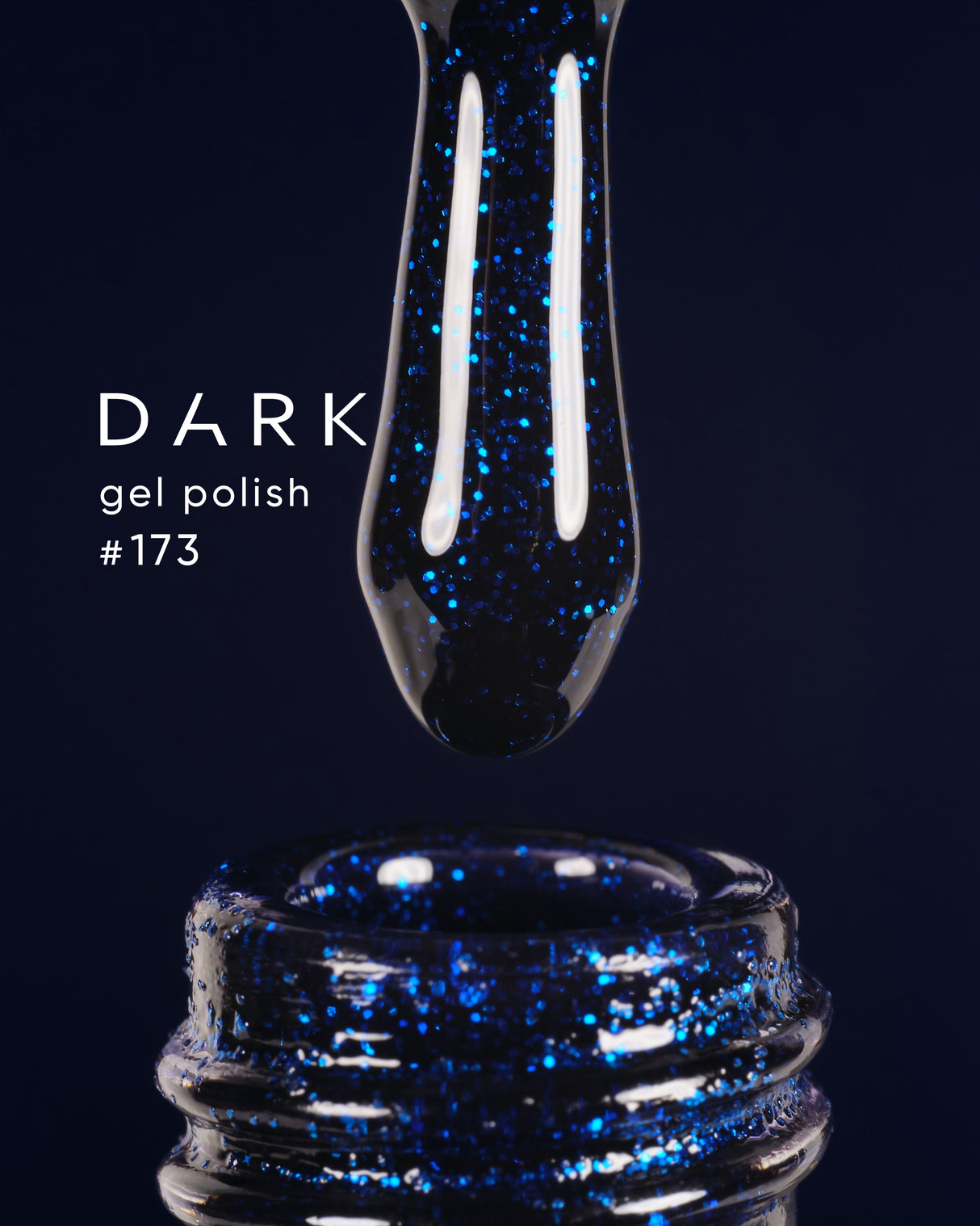 Dark Gel Polish 173, 10 ml