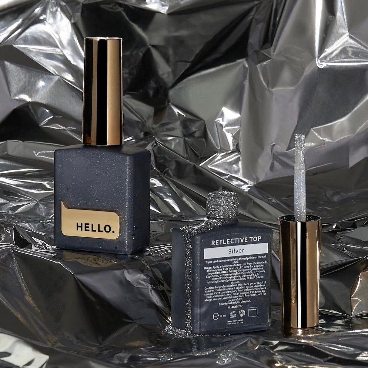 Heylove Reflective Top Silver, 15 ml