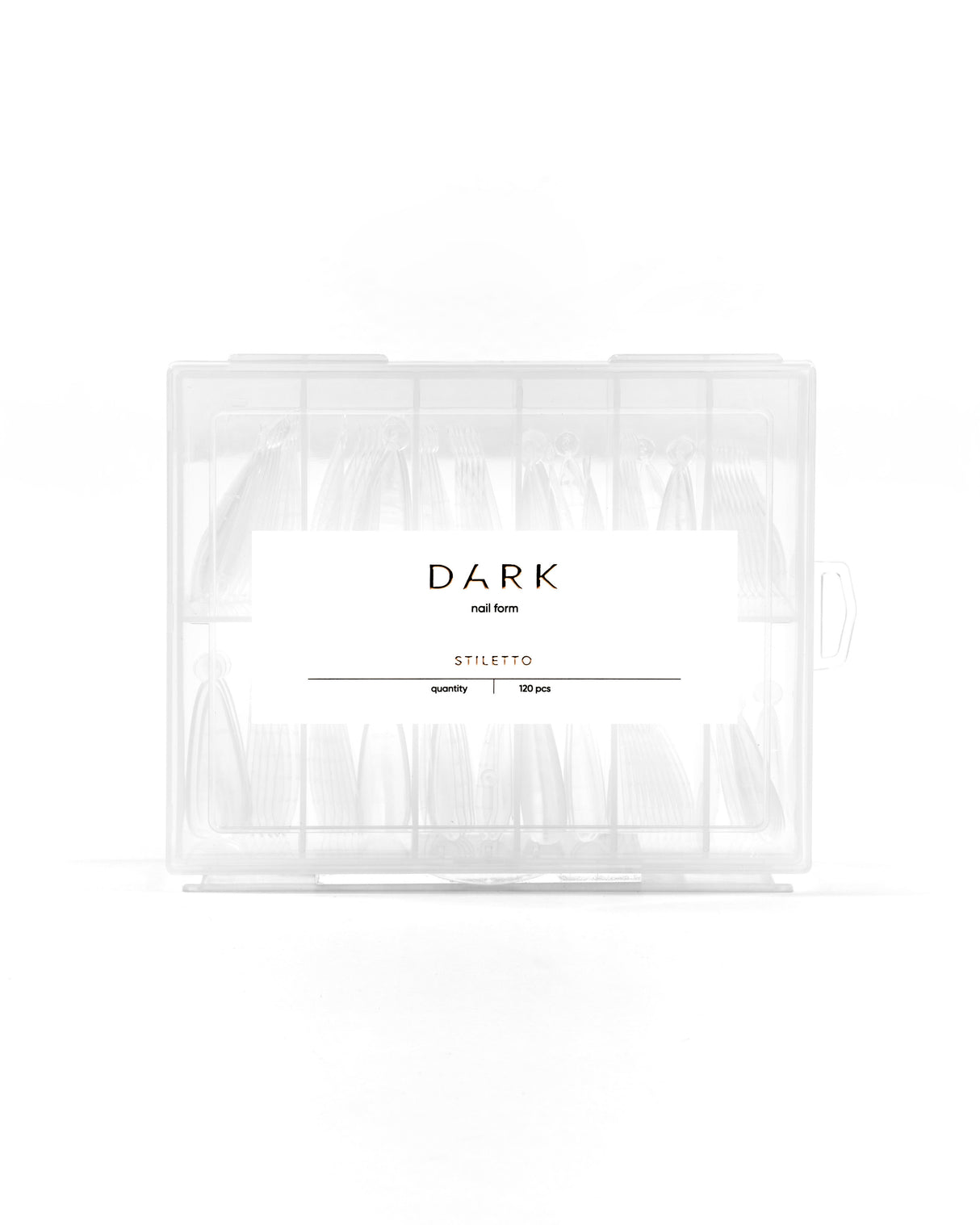 Dark Upper Forms Stiletto, 120 pcs