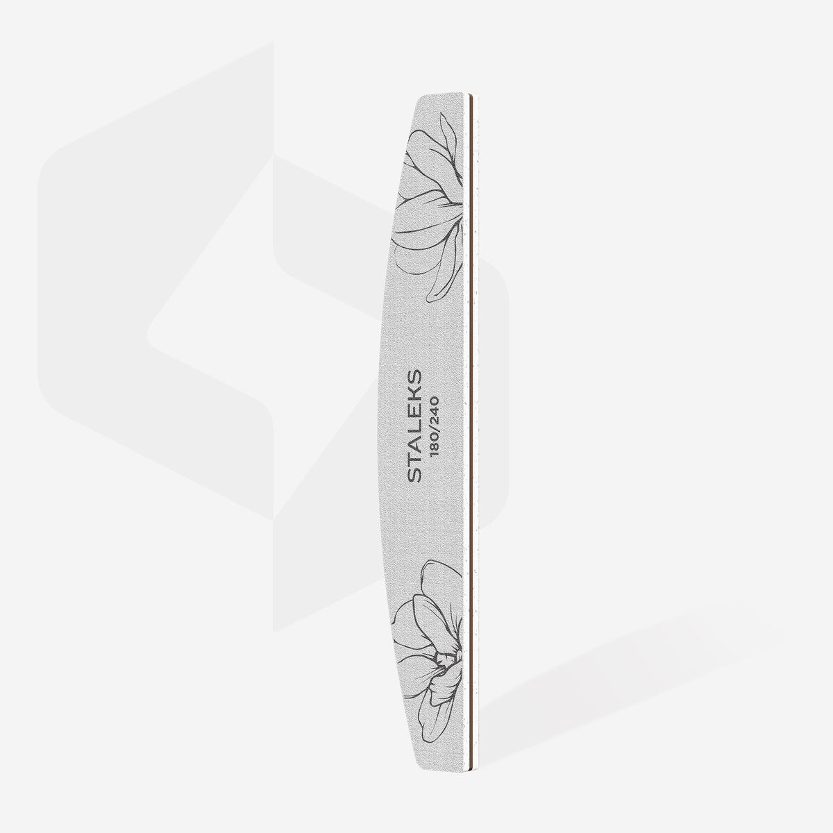 Staleks Expert 40 Crescent mineral nail file, 180/240 grit (25 pc)