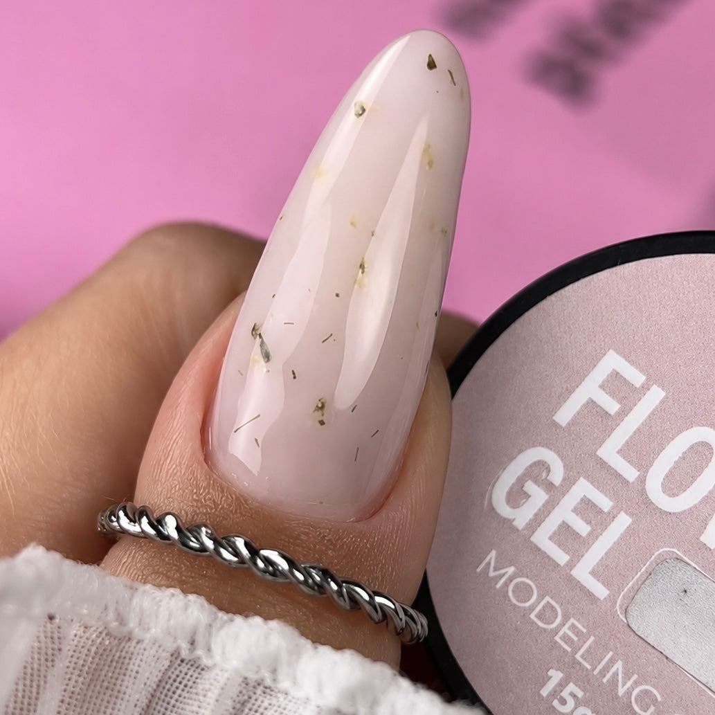 Pink Super Gel Flower in Milk 01, 15g