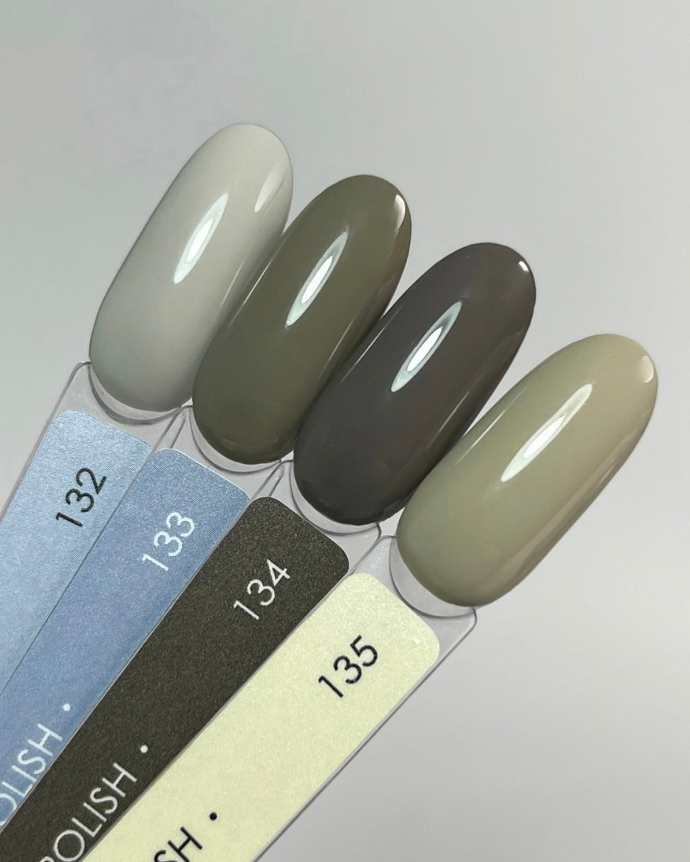 Dark Gel Polish (New Collection) 135, 10 ml