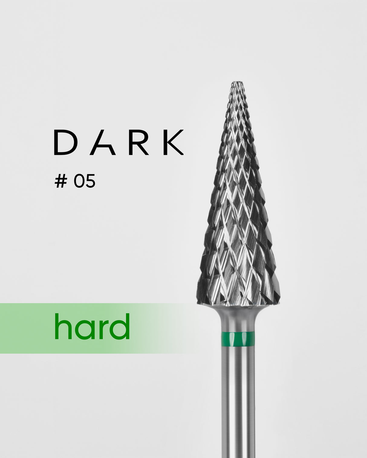 Dark Carbide Nail Drill Bit Green #05