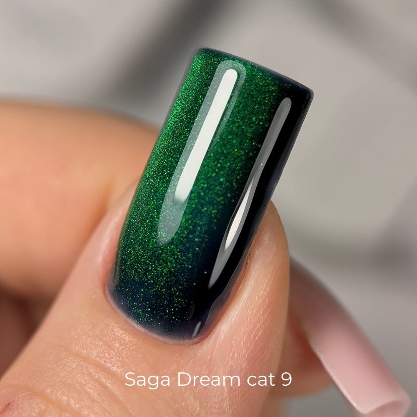 Saga Gel Polish Dream Cat Eye 09, 10 ml