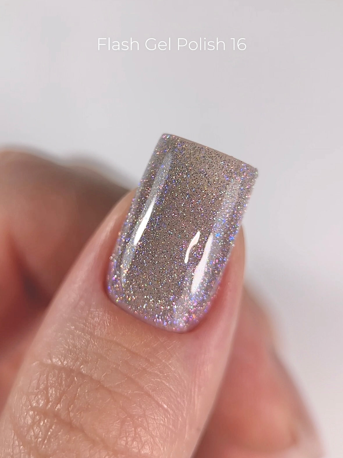 Dark Gel Polish Flash 16, 10 ml