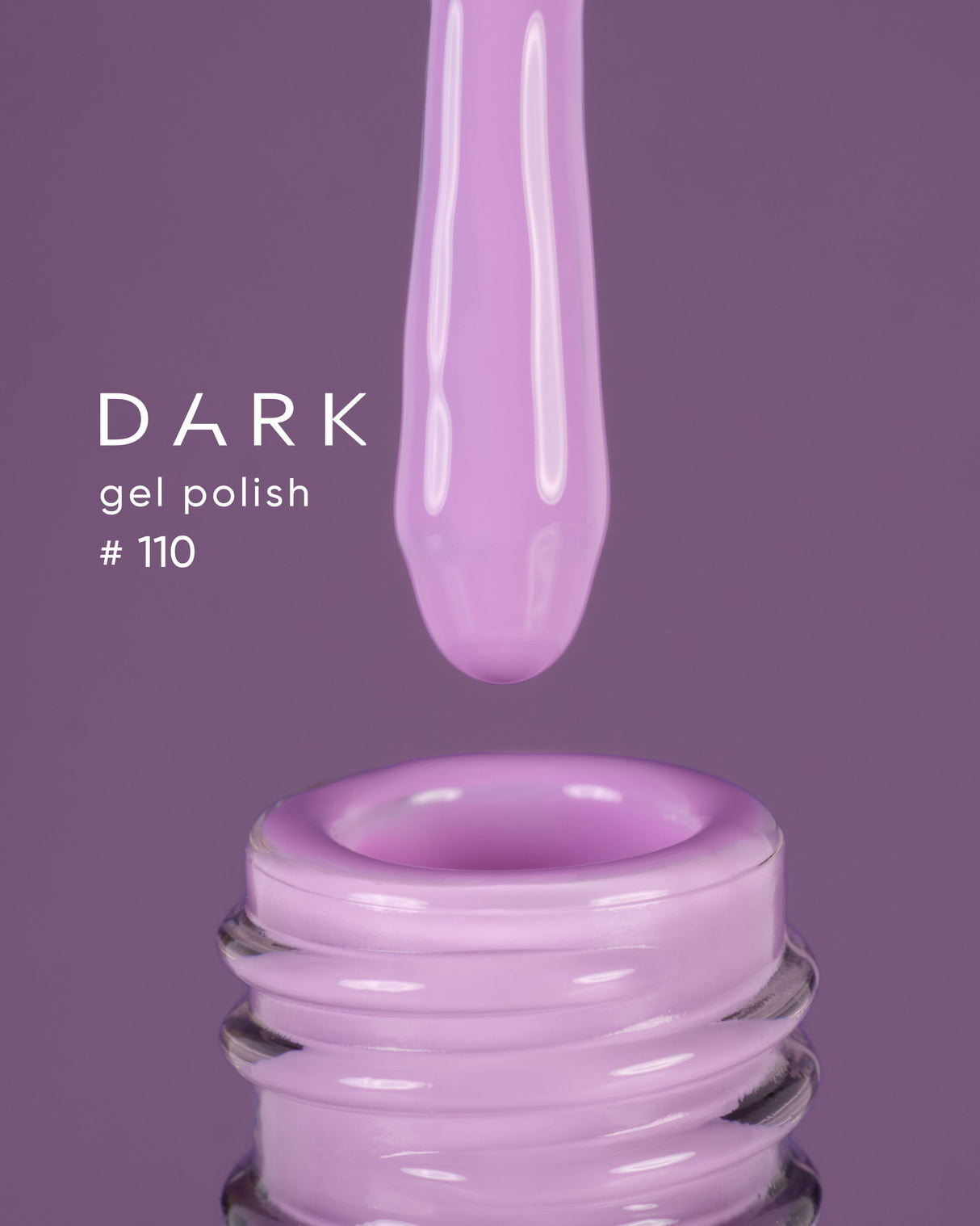 Dark Gel Polish (New Collection) 110, 10 ml