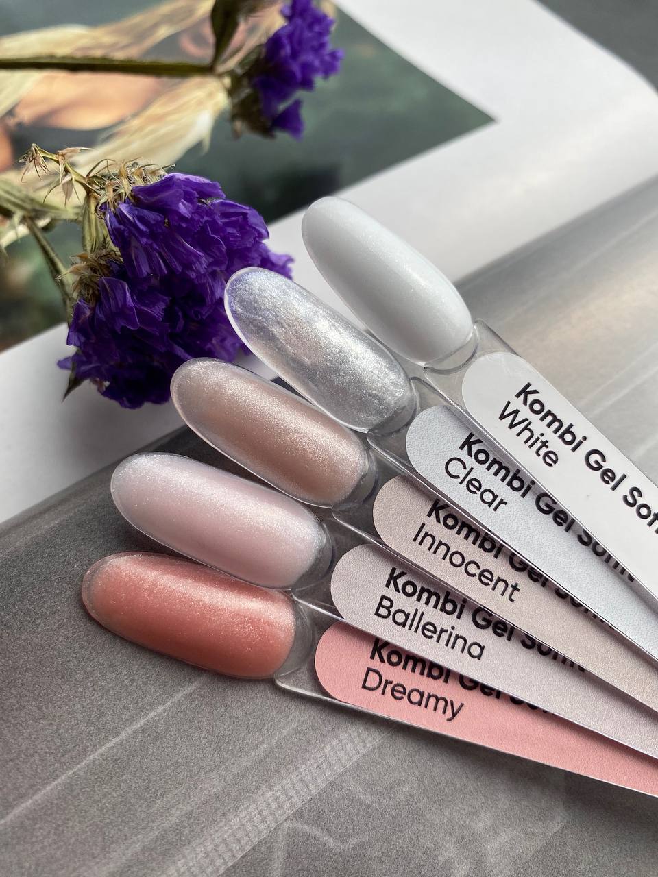 Patrisa Nail Kombi Gel Soffit Dreamy shimmering warm nude camouflage, 35 gr