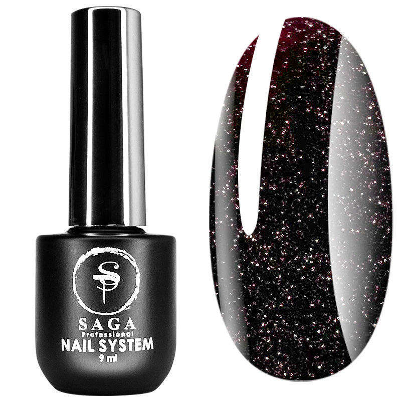 Saga Gel Polish Reflective Fiery Gel 24, 9 ml