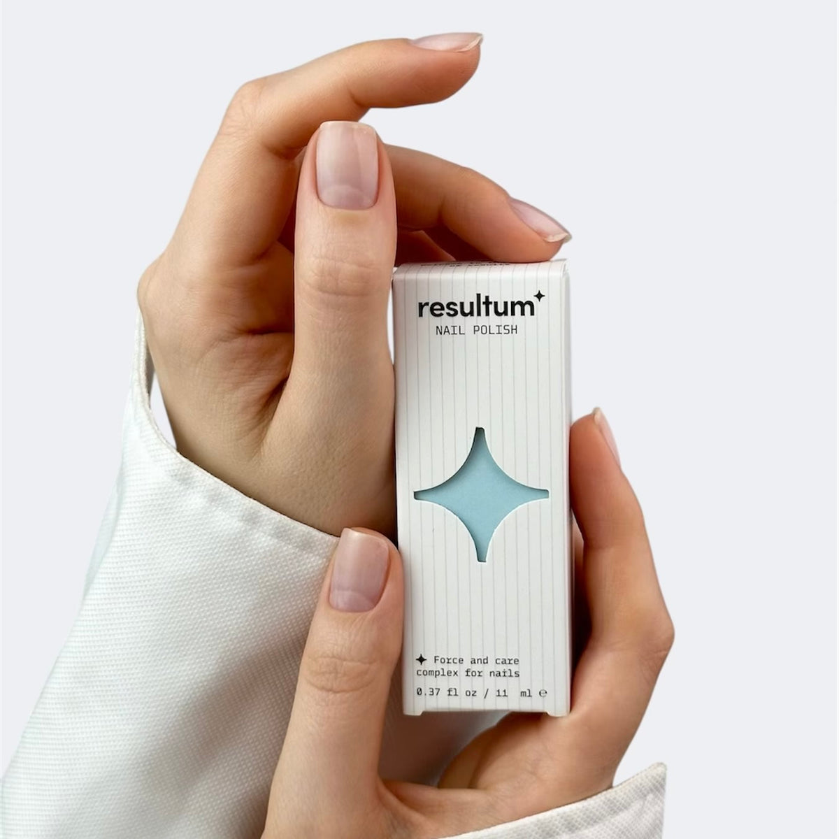 Resultum Nail Polish Vitamin E 3-in-1: base, care complex, top, 11 ml (clear)