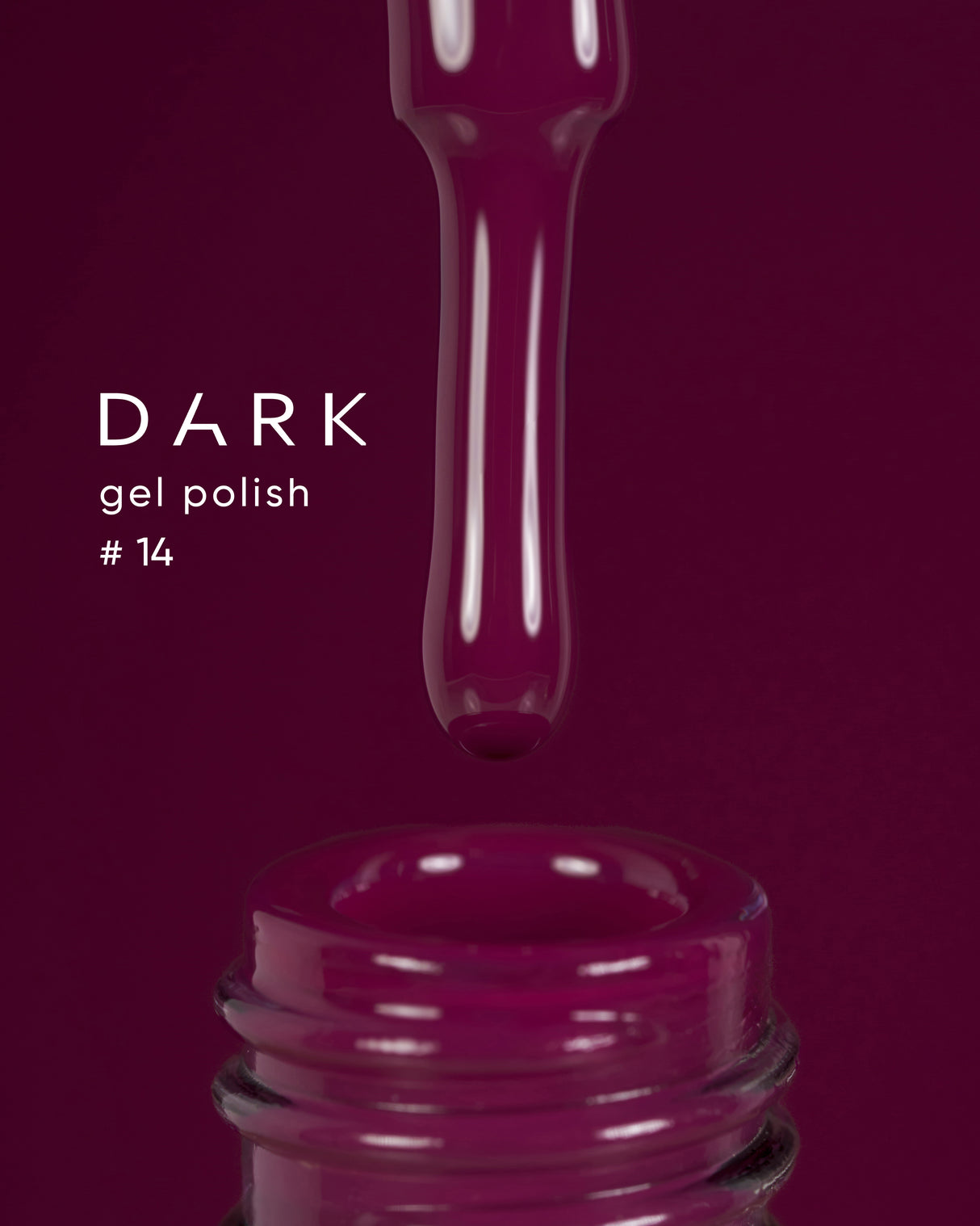 Dark Gel Polish (New Collection) 14, 10 ml