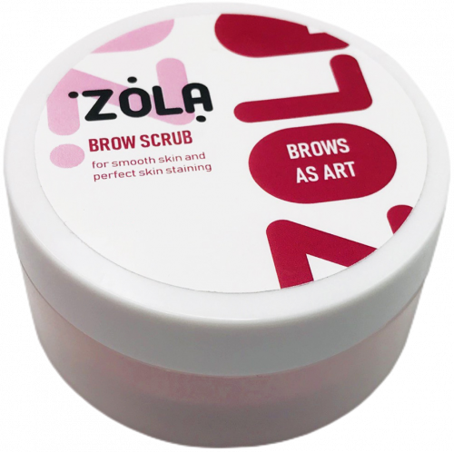 Zola Eyebrow Scrub Mini Edition, 50 ml