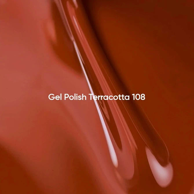 Nails Of The Day Gel Polish 108 Terracotta, 10 ml