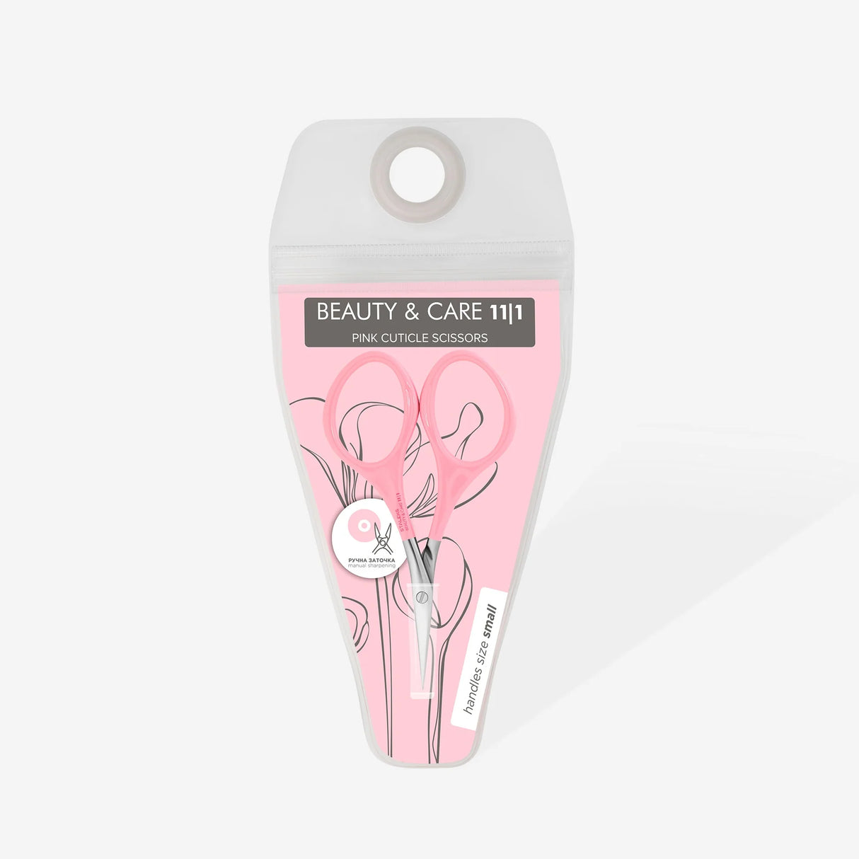 Staleks Pink cuticle scissors 11 type 1