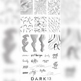 Dark Stamping Plate 13