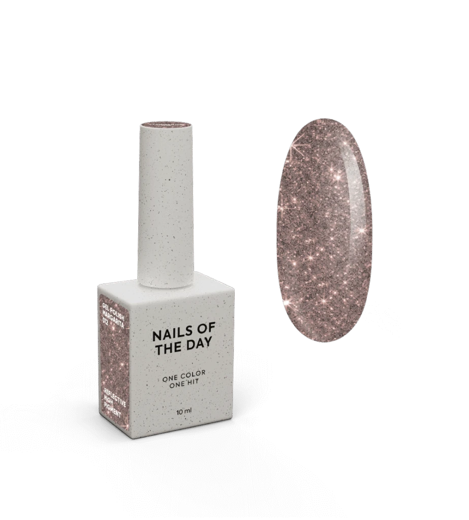 Nails Of The Day Gel Polish Reflective Margarita, 10 ml