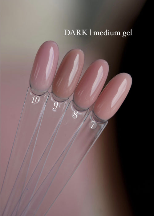 Dark Medium Gel 10, 15 ml (without brush)