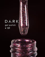 Dark Gel Polish 129, 6 ml