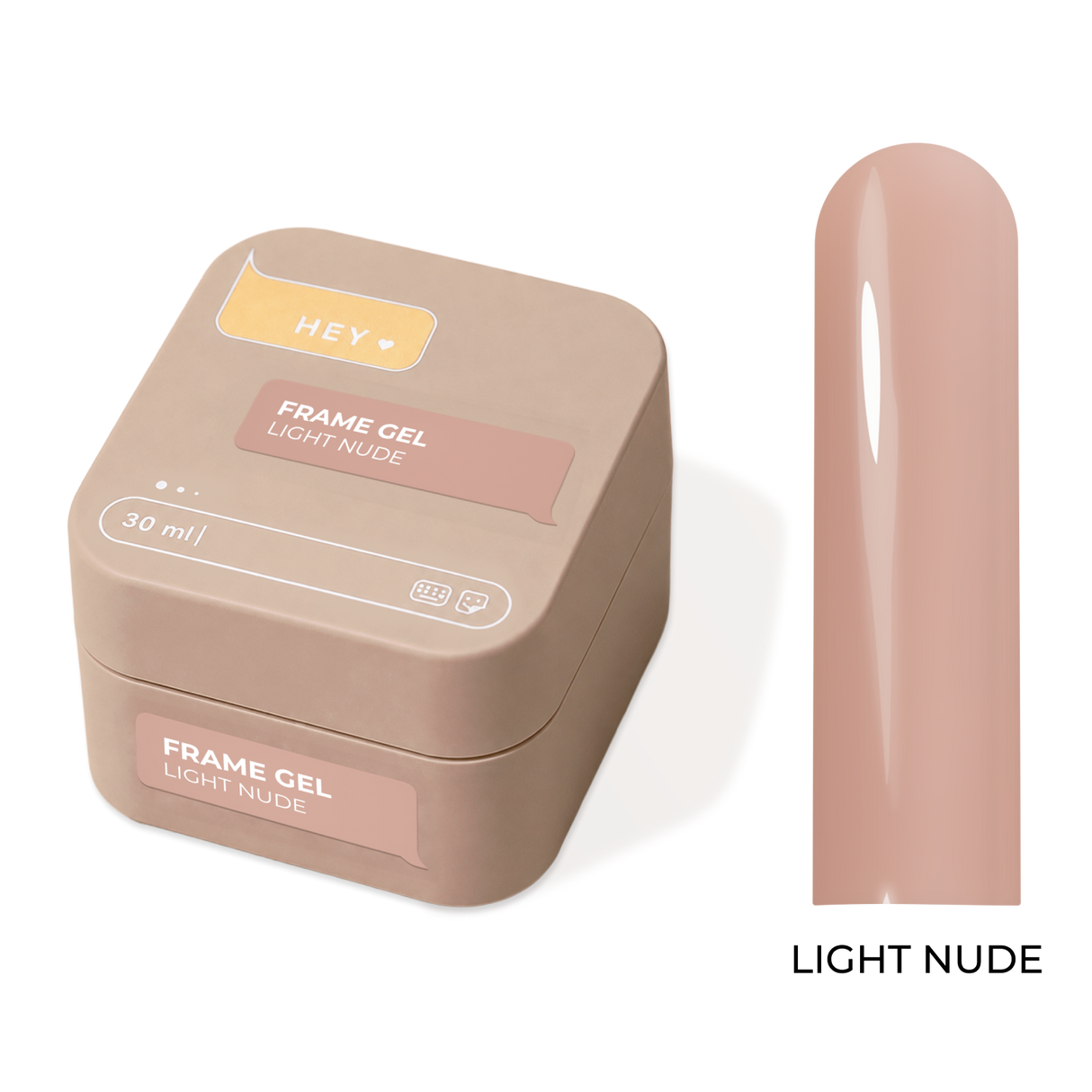 Heylove Frame Gel Light Nude, 30 ml