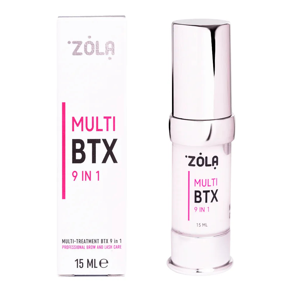 Zola ZOLA MULTI-TREATMENT BTX 9-in-1 Multifunctional Premium Brow and Lash Treatment, 15 ml