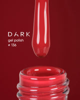 Dark Gel Polish (New Collection) 136, 10 ml