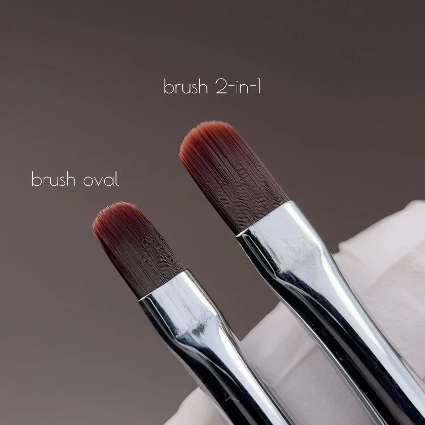 Nails Of The Day Brush Professional Brush Oval 9 mm