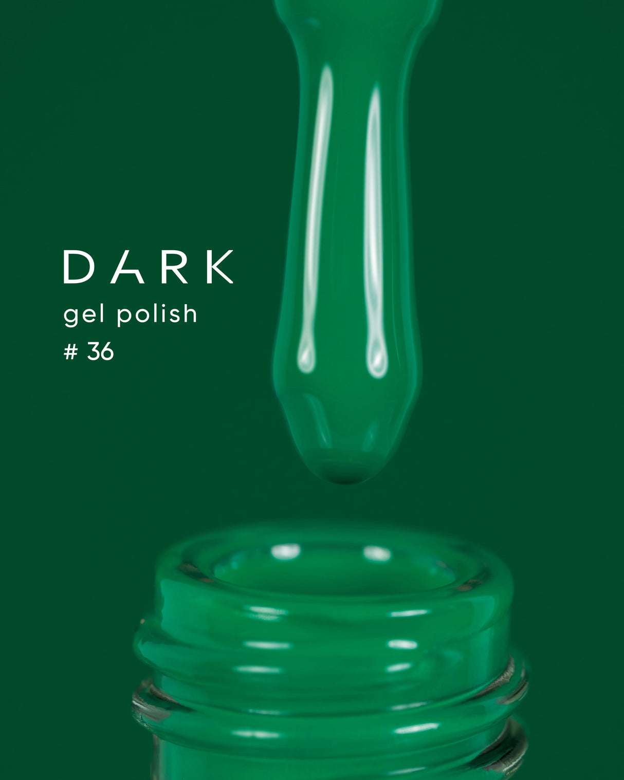 Dark Gel Polish (New Collection) 36, 10 ml