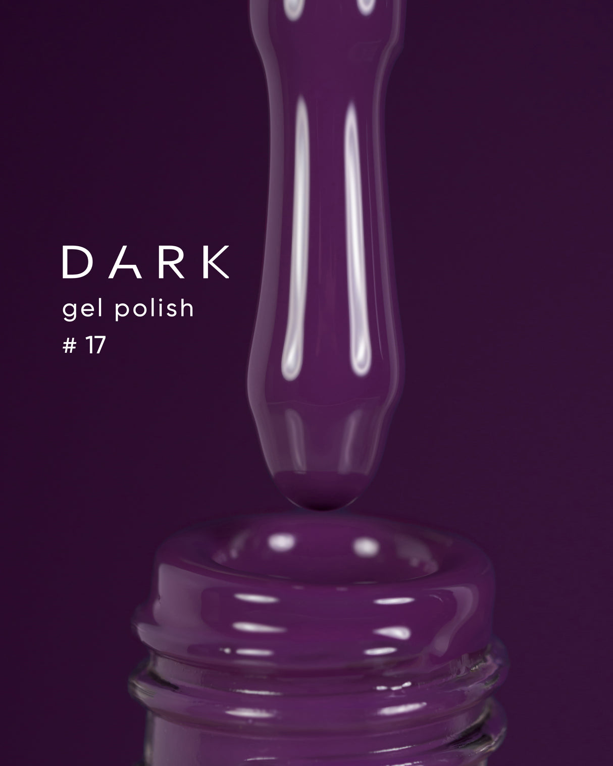 Dark Gel Polish (New Collection) 17, 10 ml