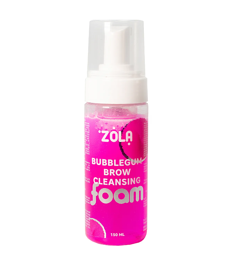 Zola Eyebrow Cleansing Foam Bubblegum, 150 ml