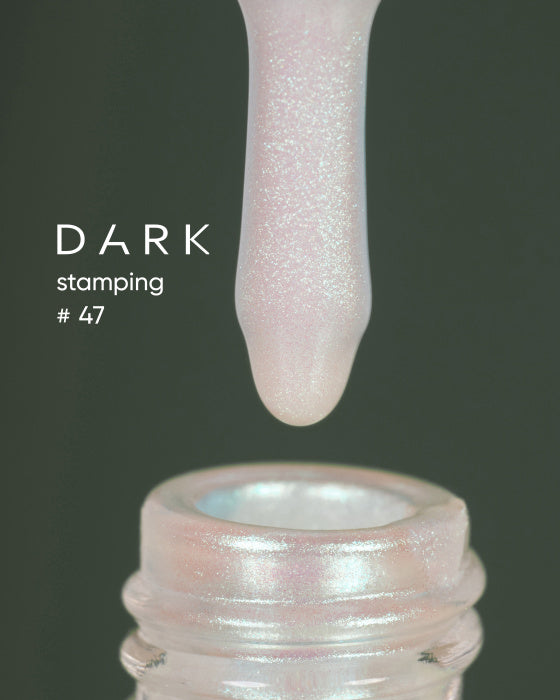 Dark Stamping Polish 47 Green Chameleon, 10 ml