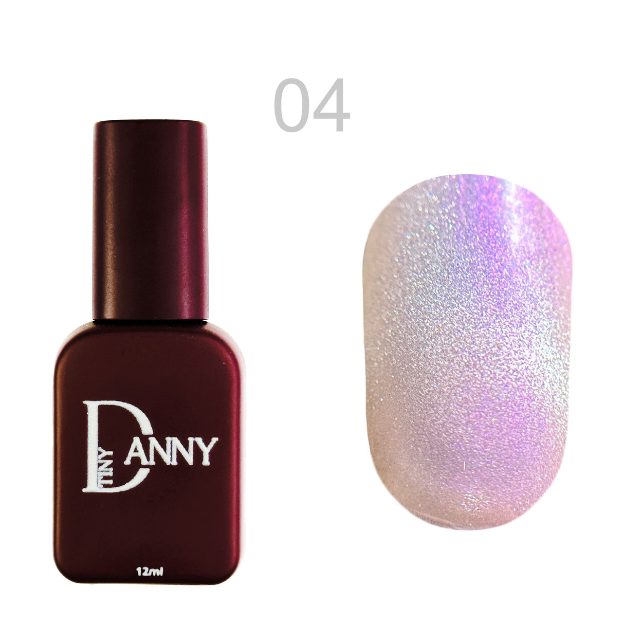 Danny Gel Polish Ice Cat Eye 04, 12 ml