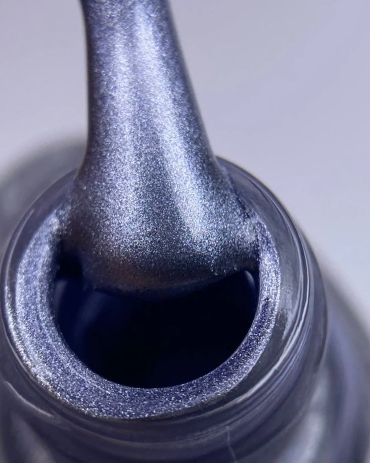 Dark Stamping Polish Silver-Blue Metallic 19, 8 ml