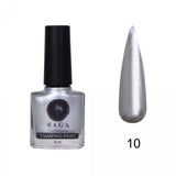 Saga Stamping Polish Paint Silver 10, 8 ml