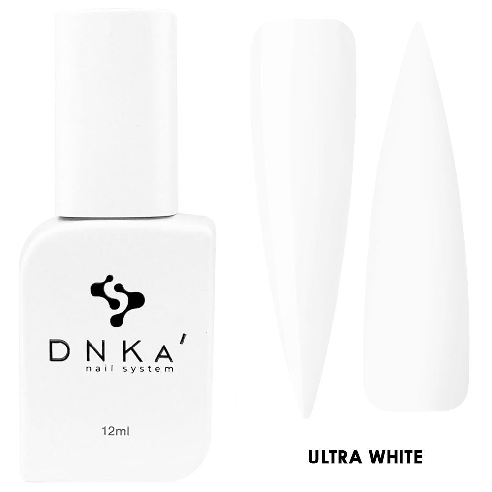 Dnka Gel Polish Ultra White, 12 ml