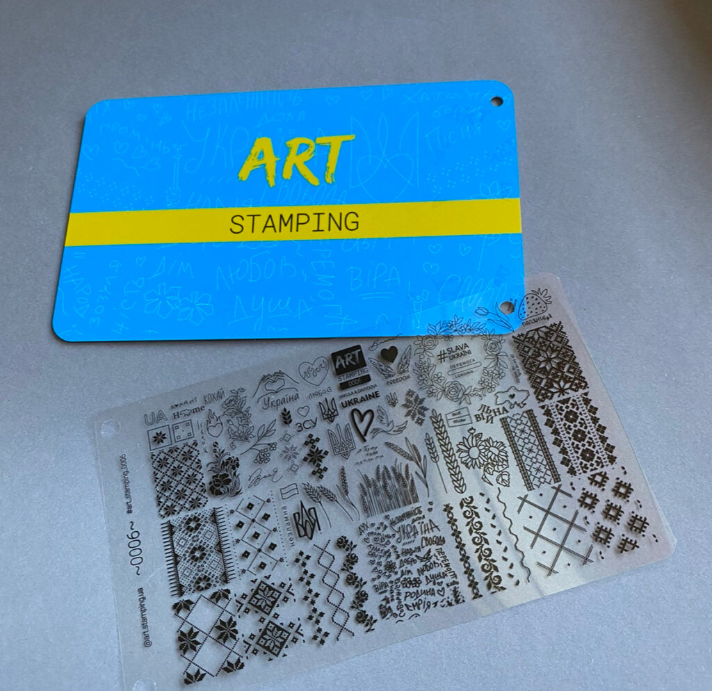 Art Stamping Plate 0006 by Vakula