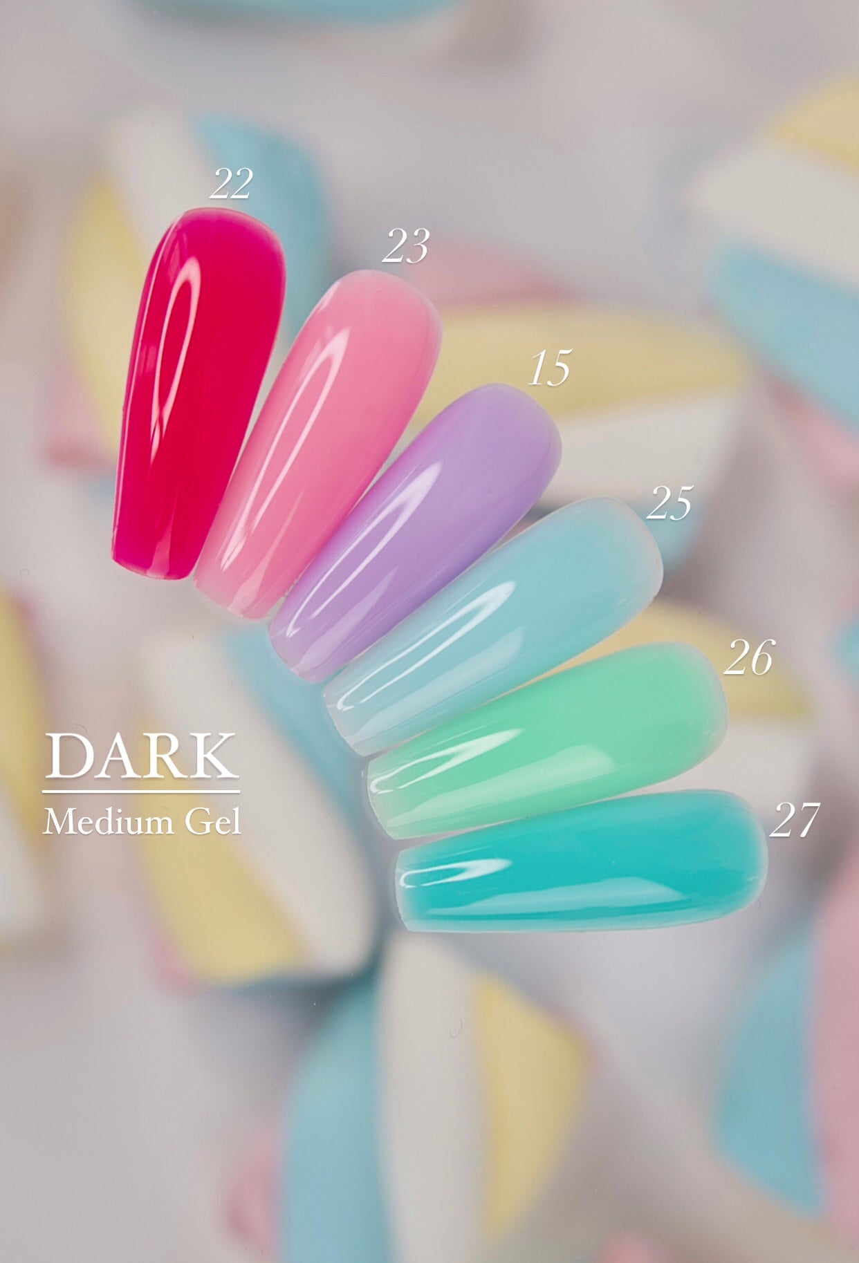 Dark Medium Gel 23, 15 ml (without brush)