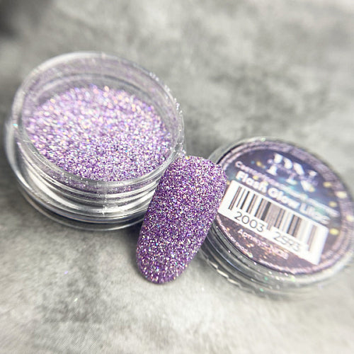 Patrisa Nail Reflective Glitter Flash Glow Lilac, 2g