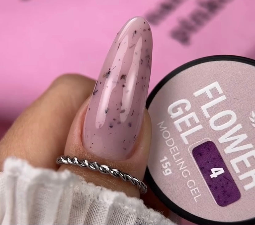 Pink Super Gel Flower in Milk 04, 15g