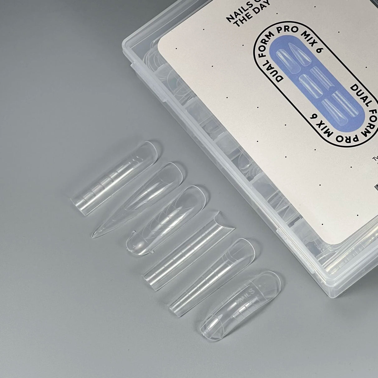 Nails Of The Day Dual Form Pro Mix 6 (Type 11), 144 pcs