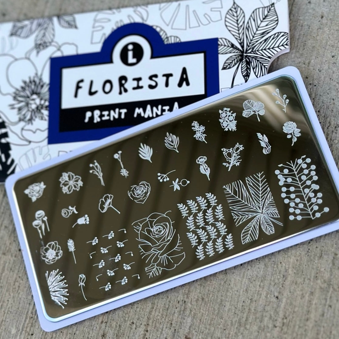 Lianail Stamping Plate Florista Print Mania