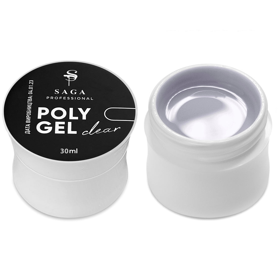 Saga Poly Gel Clear, 30 ml