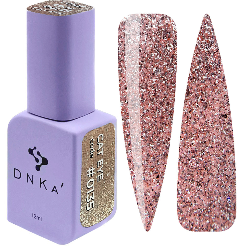 Dnka Gel Polish Cat Eye #0135, 12 ml