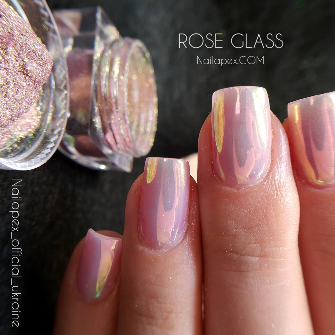 Nailapex Nail Powder Rose Glass