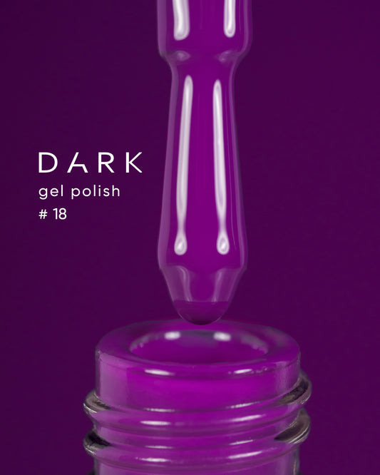 Dark Gel Polish (New Collection) 18, 10 ml