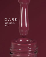 Dark Gel Polish (New Collection) 43, 10 ml