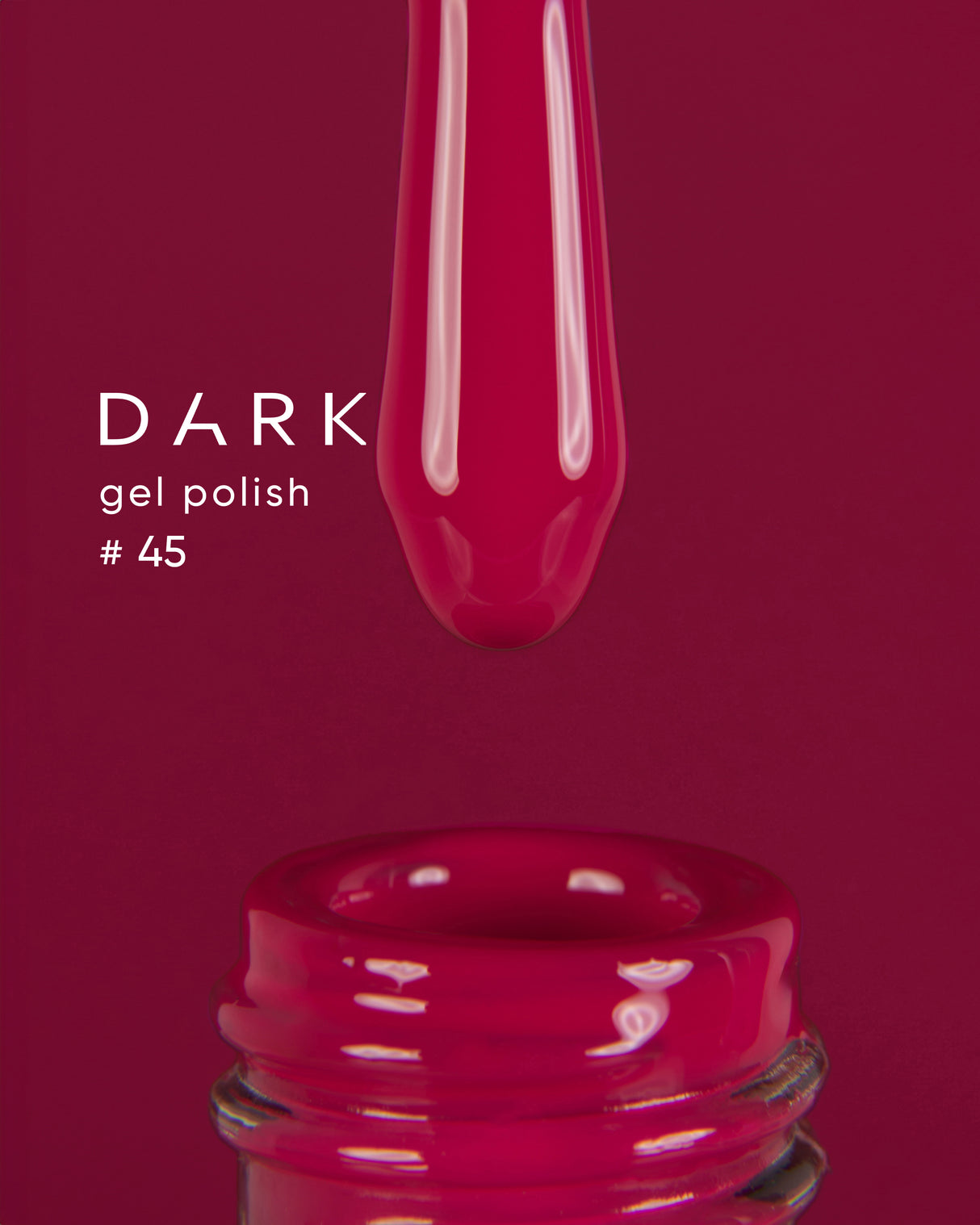 Dark Gel Polish (New Collection) 45, 10 ml