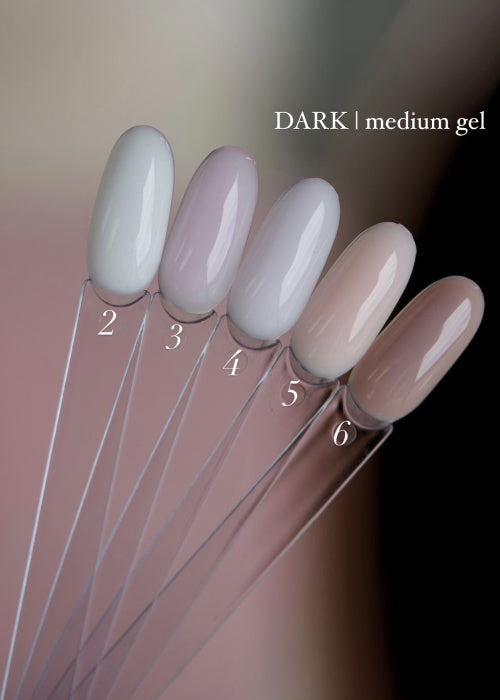 Dark Medium Gel 02, 15 ml (without brush)