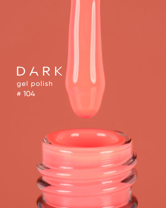 Dark Gel Polish (New Collection) 104, 10 ml