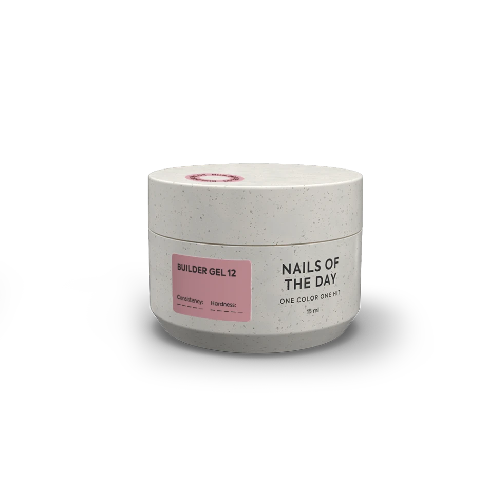 Nails Of The Day Gel Builder Gel 12, 15 ml