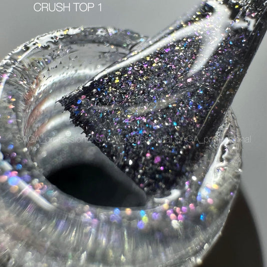 Saga Top Crush Holographic Reflective 1, 9 ml