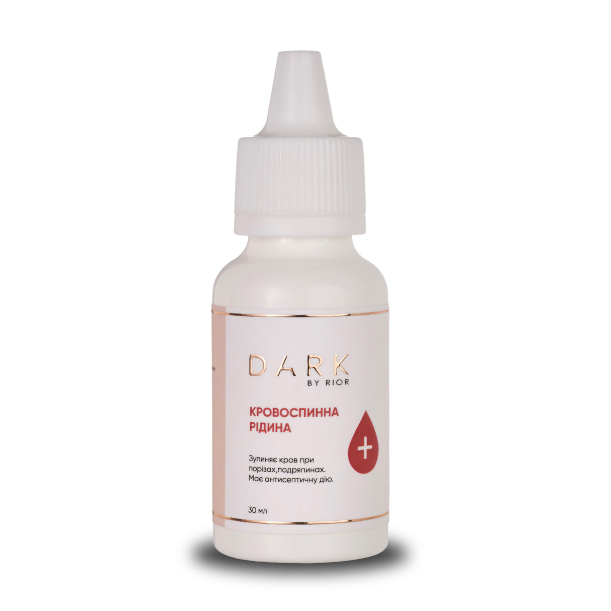 Dark Hemostatic Fluid